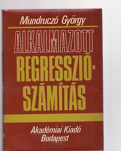 Alkalmazott regressziszmts