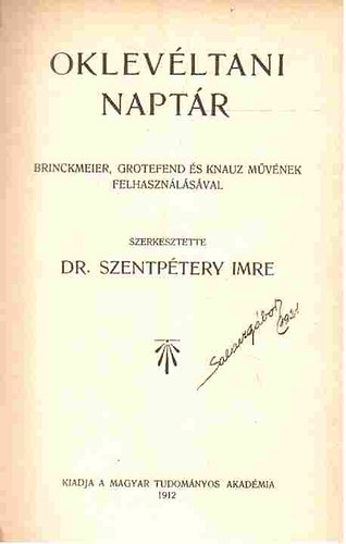 Oklevltani naptr
