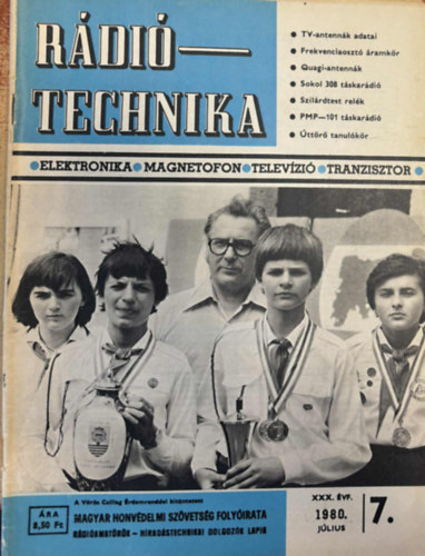 R�di�technika XXX. �vfolyam 1980. 7. sz�m