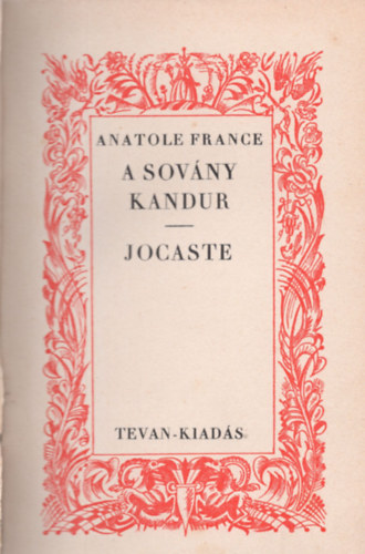 A sovny kandur-Jocaste