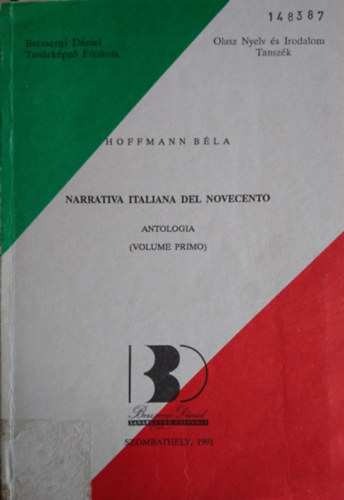 Hoffmann Bla - Narrativa Italiana Del Novecento