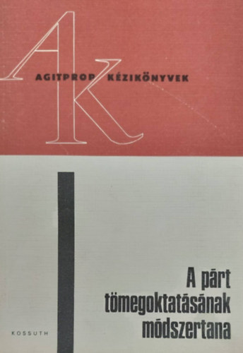 A prt tmegoktatsnak mdszertana