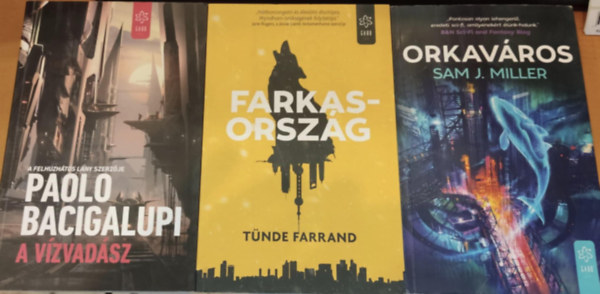 3 db sci-fi disztpia: A vzvadsz + Farkasorszg + Orkavros