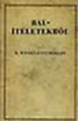 Wesselnyi Mikls br - Baltletekrl (reprint)