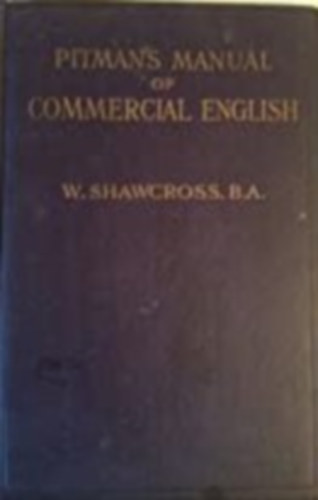 Pitman's Manual of Commercial English