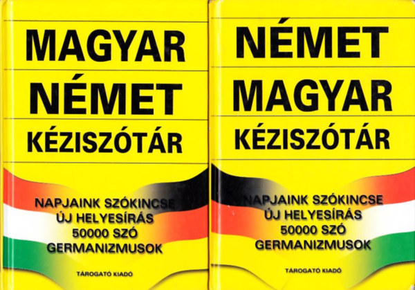 Nmet-magyar, Magyar-nmet kzisztr