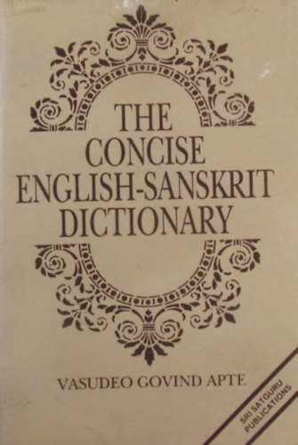 The Concise English-Sanskrit Dictionary