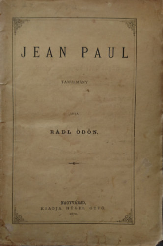 Jean Paul (tanulmny)