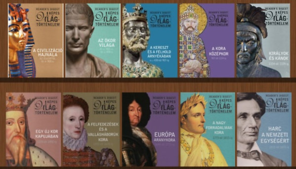 Reader's Digest Kpes vilgtrtnelem 1-10 (teljes sorozat)