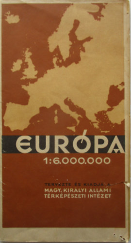 Eurpa trkpe 1:6.000.000