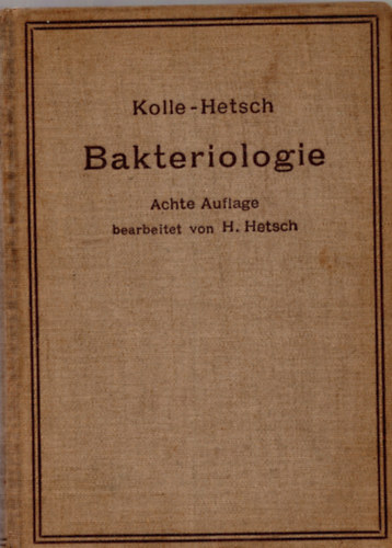 R. O. Neumann K. B. Lehmann - Bakteriologie und Bakteriologische Diagnostik (Atlas.) - Bakteriol�gia �s bakteriol�giai diagnosztika