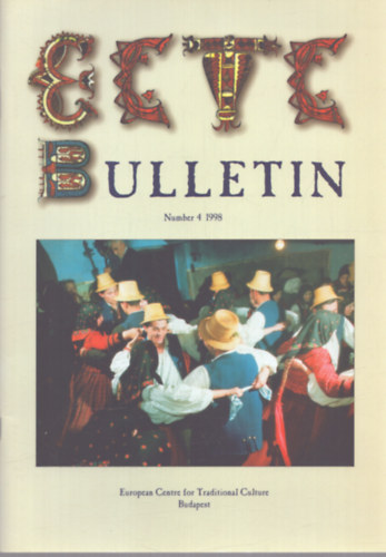 ECTC Bulletin No. 4 1998 Budapest