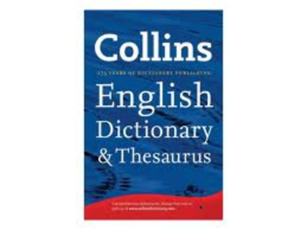 Collins English Dictionary and Thesaurus now in colour