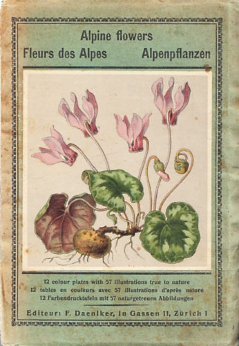 Alpine Flowers - Fleur des Alpes - Alpenpflanzen