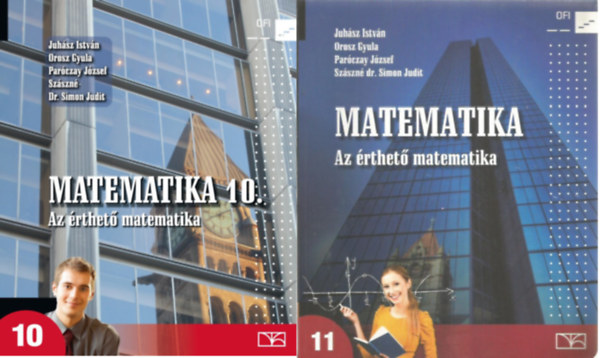 Matematika 10. - Az rthet matematika + Matematika 11. - Az rthet matematika ( 2 ktet )