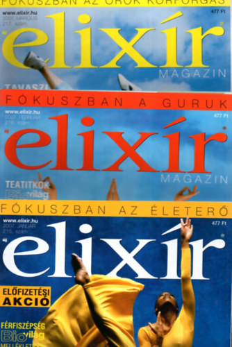Elixr magazin  2007. ( 1-12. szm, teljes vfolyam )