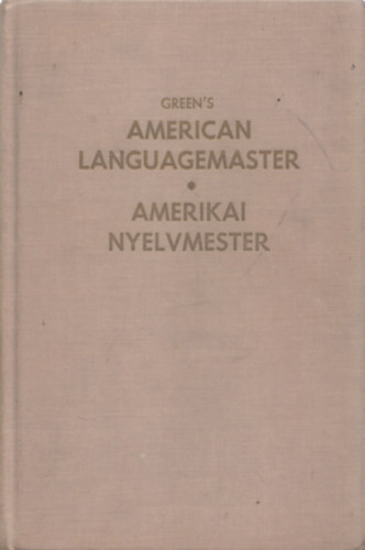Amerikai nyelvmester (American languagemaster) (Green Bla)