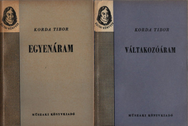 Bolyai-k�nyvek 2 db. (Egyen�ram + V�ltakoz��ram)