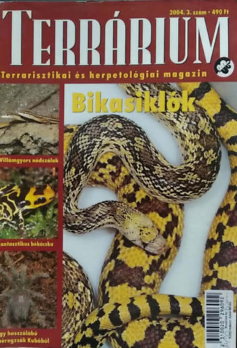 Terr�rium terrarisztikai �s herpetol�giai magazin - 2004. 3. sz�m