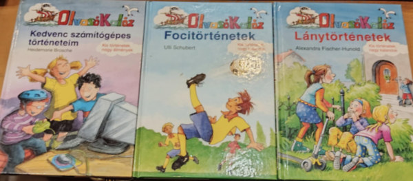 3 db Olvas Kalz (Kis trtnetek, nagy kalandok): Focitrtnetek + Kedvenc szmtgpes trtneteim + Lnytrtnetek