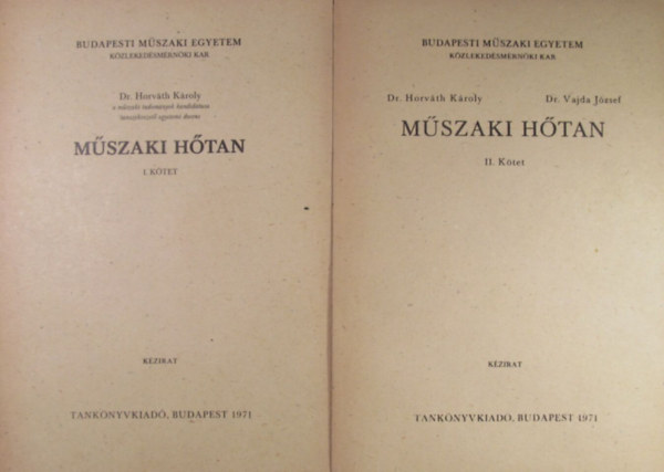 Mszaki htan I-II.