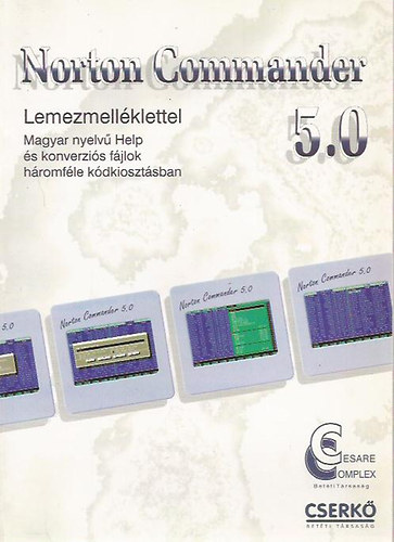 Norton Commander 5.0 - Floppylemez-mellklettel