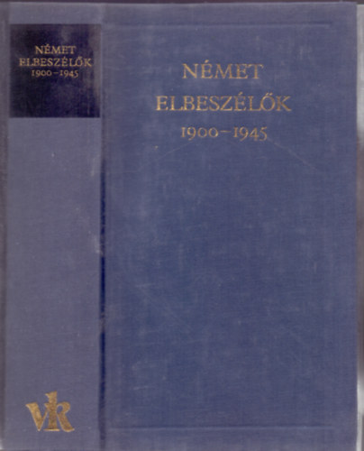 Nmet elbeszlk 1900-1945