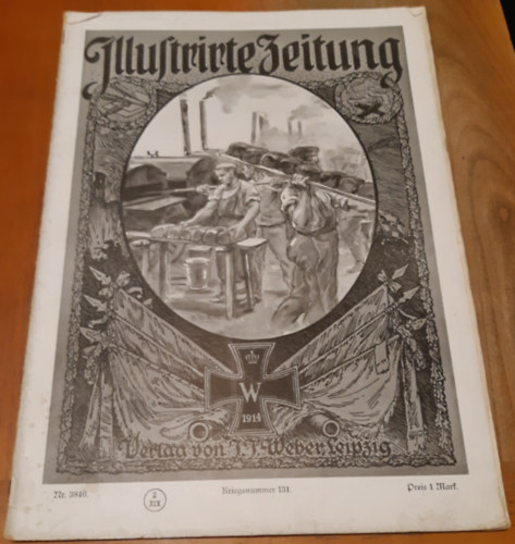 Illustrirte Zeitung : Leipzig, Berlin, Wien, Budapest, New York. Nr. 3840. 148. Band. 1. Februar 1917. Kriegsnummer 131