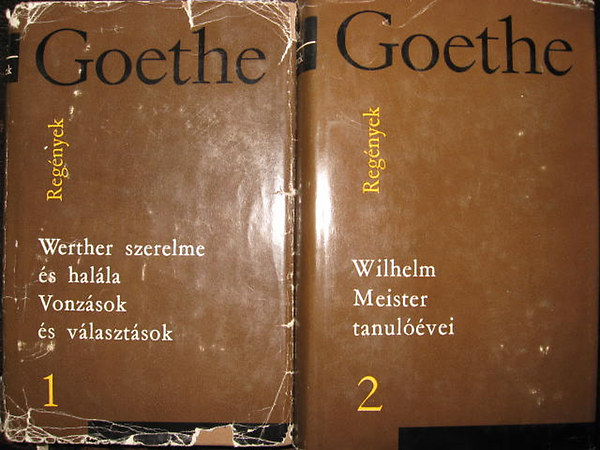 Johann Wolfgang von Goethe - Goethe vlogatott mvei - Regnyek I-II.