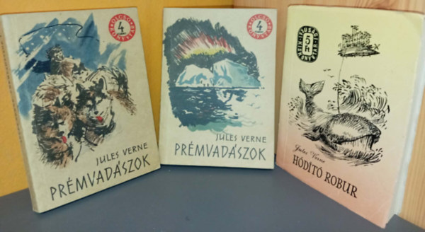 A pr�mvad�szok I-II. + H�d�t� Robur (2 m� 3 k�tetben)