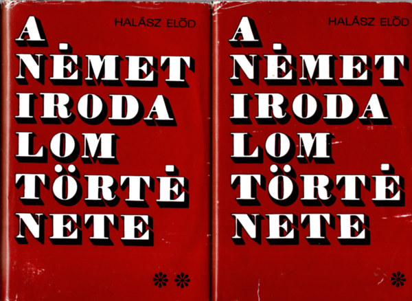 A nmet irodalom trtnete I-II.