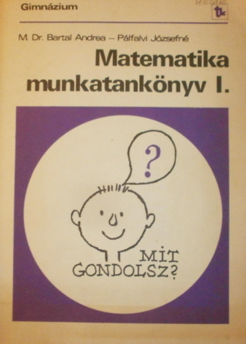 Matematika munkatanknyv I-III.