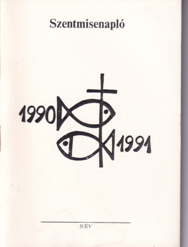Szentmisenapl 1990/1991