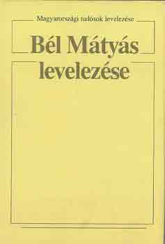 Bl Mtys levelezse