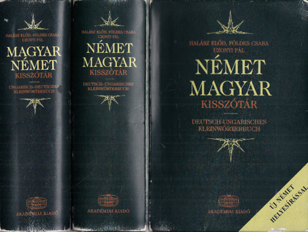 Magyar-nmet, nmet-magyar kissztr I-II.
