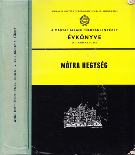 Varga Gyula - A Magyar llami Fldtani Intzet vknyve - A Mtra hegysg fldtana