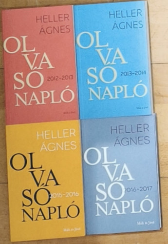 4db Heller �gnes olvas�napl� - Olvas�napl� 2012-2013, Olvas�napl� 2013-2014, Olvas�napl� 2015-2016, Olvas�napl� 2016-2017