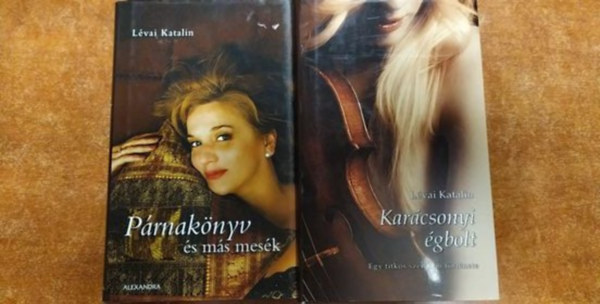 2 db Lvai Katalin knyv:Prnaknyv ,Karcsonyi gbolt
