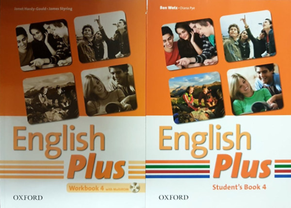 Janet Hardy-Gould - James Styring - English Plus Student's Book 4 + Workbook 4 (with CD)