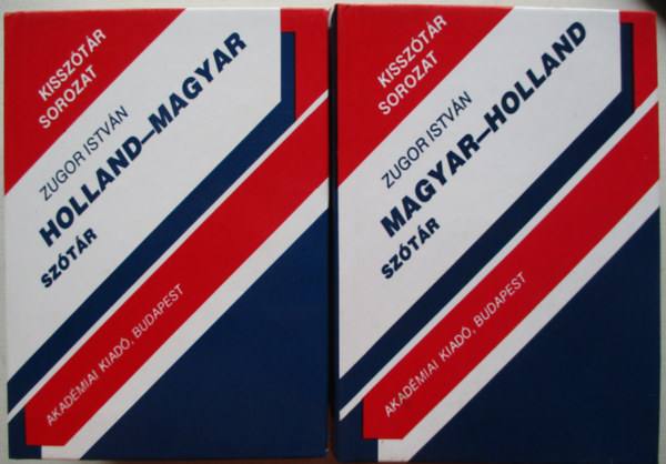 Magyar-holland, holland-magyar szótár I-II.
