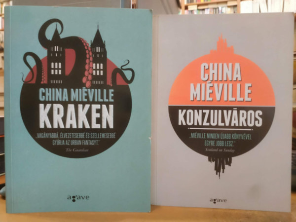 2 db China Mi�ville: Kraken + Konzulv�ros