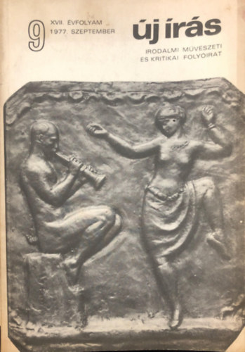 �j �r�s 1977. szeptember - Irodalmi, m�v�szeti �s kritikai foly�irat (XVII. �vf., 9. sz�m)