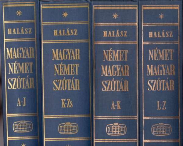 Nmet-Magyar Nagysztr I-II s Magyar-Nmet Nagysztr I-II.