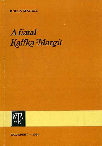 A fiatal Kaffka Margit