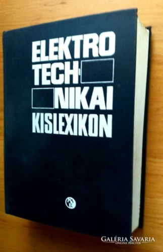 Elektrotechnikai kislexikon   (Fekete-fehr brkkal illusztrlva. teljes kiads)