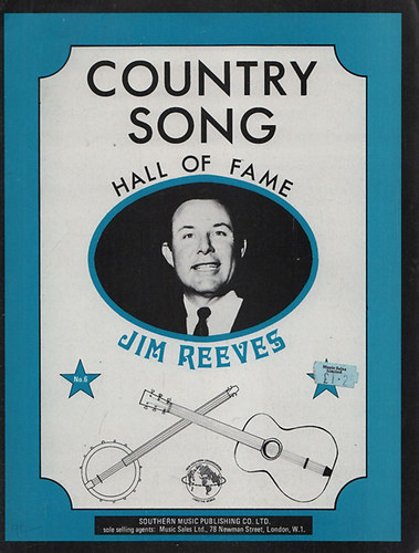 Country song hall of fame series (book no. 6.: Jim Reeves)