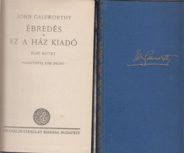 John Galsworthy - Ez a hz kiad I-II.