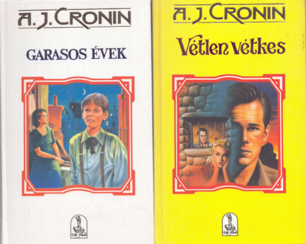 2 db A. J. Cronin k�tet: Garasos �vek + V�tlen v�tkes