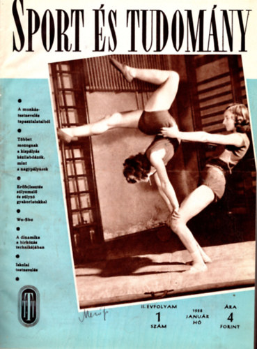Sport s tudomny 1958. vfolyam 1-12. sz.. (egybektve)