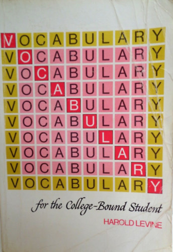 Vocabulary for the college - Bound Student
